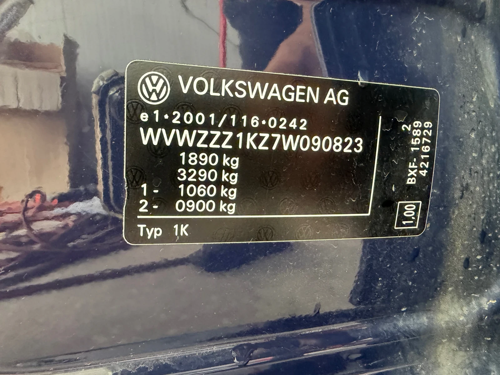 VW Golf 1.9TDI/149000KM/ИСТОРИЯ/2 комплекта гуми, снимка 16 - Автомобили и джипове - 56234126