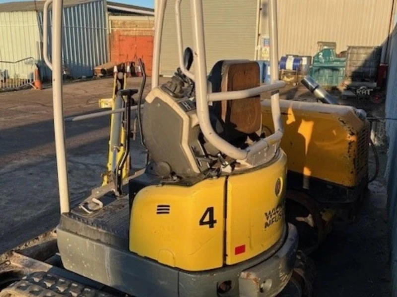 Багер Wacker Neuson EZ17, снимка 4 - Индустриална техника - 48451636