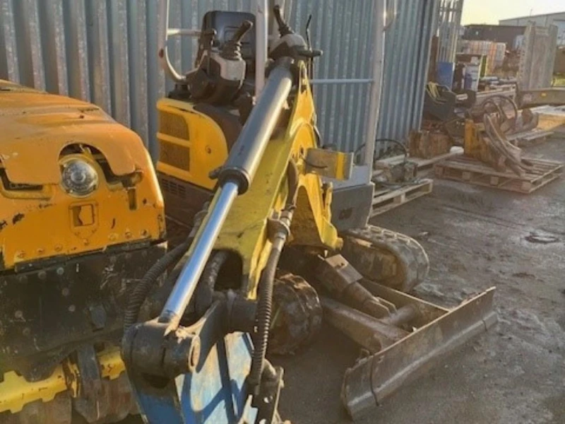 Багер Wacker Neuson EZ17, снимка 5 - Индустриална техника - 48451636