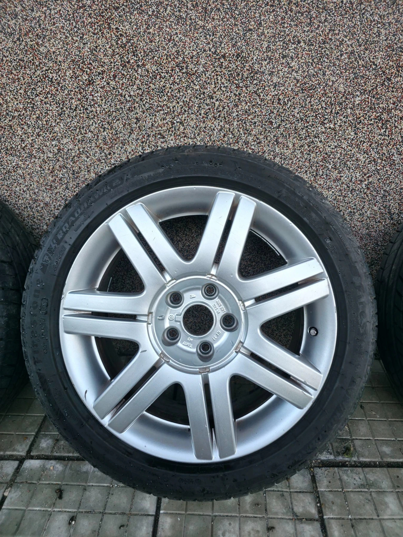 Гуми с джанти Firestone 225/45R17, снимка 3 - Гуми и джанти - 56129595