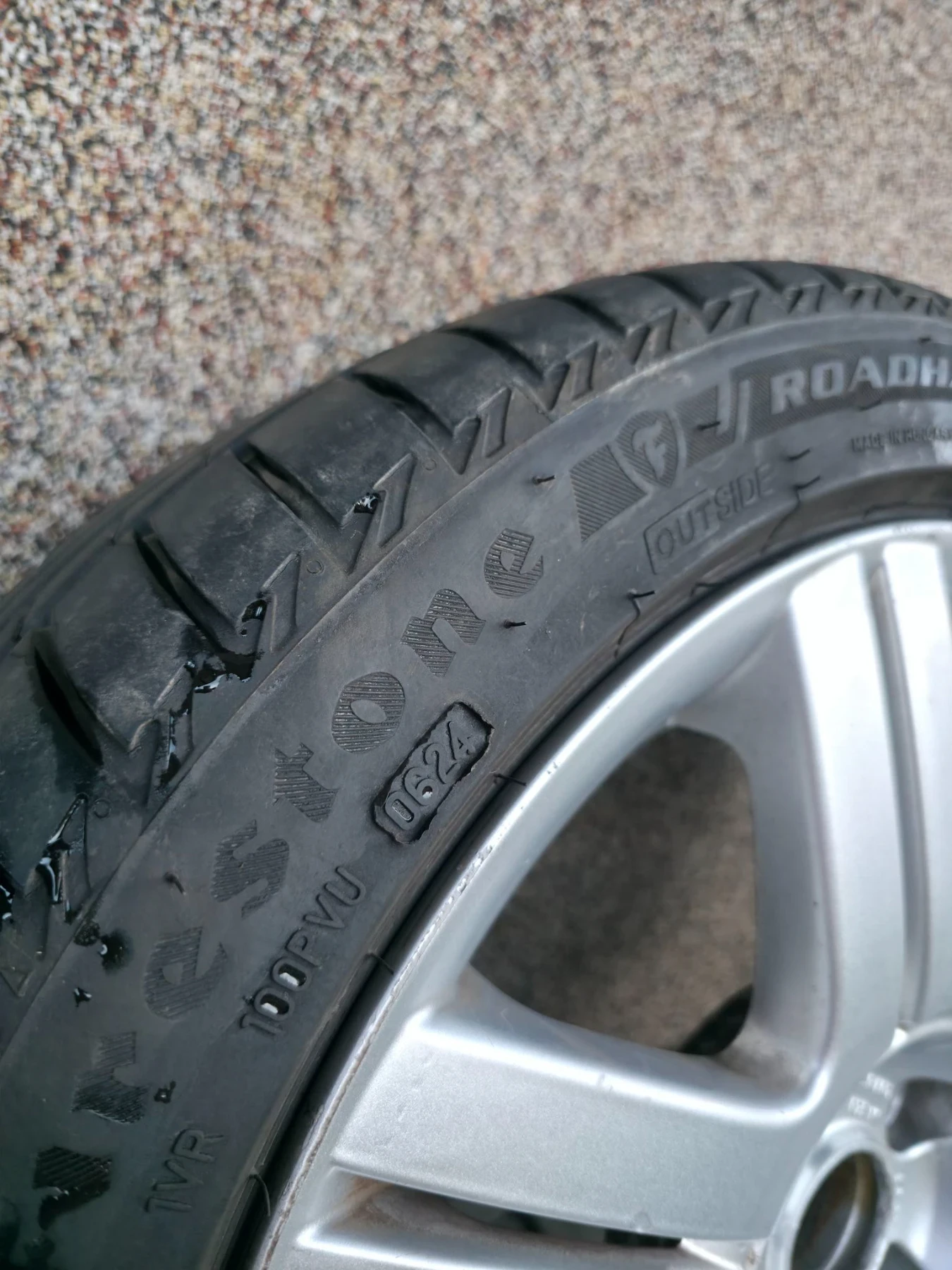 Гуми с джанти Firestone 225/45R17, снимка 10 - Гуми и джанти - 56129595
