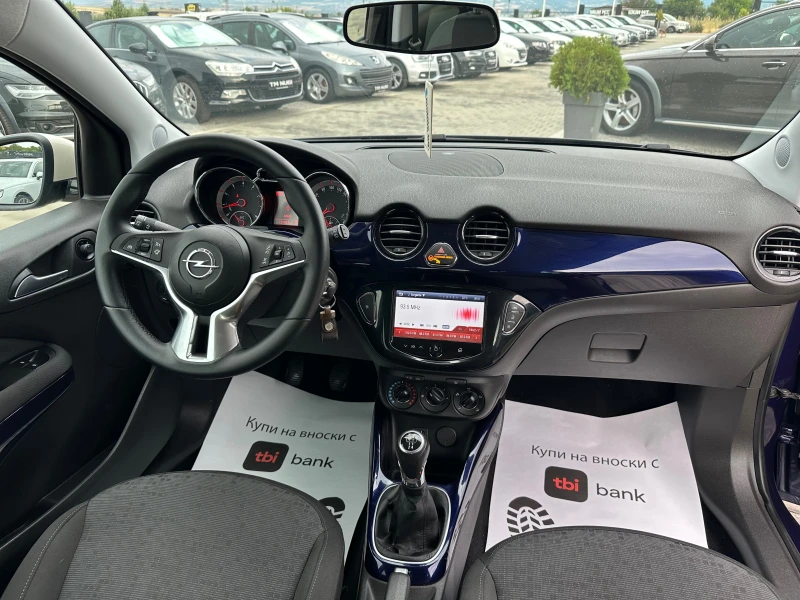 Opel Adam 1.4I* GPL-* NAVI* SPORT* TOP* , снимка 9 - Автомобили и джипове - 51290338
