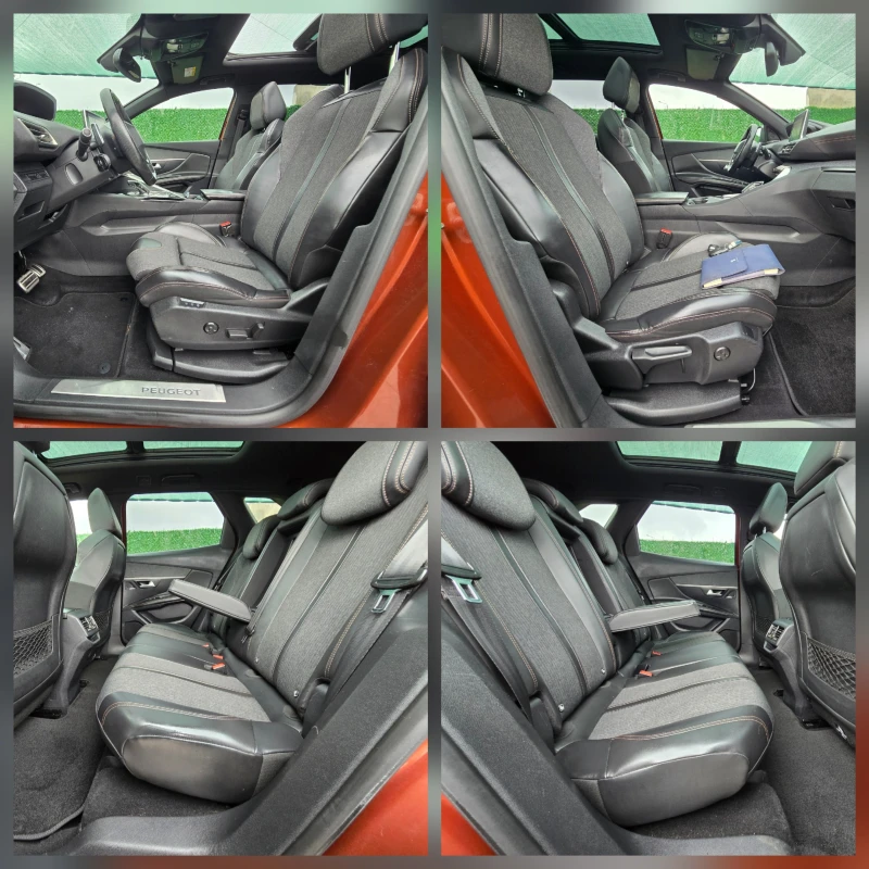 Peugeot 3008 1.6HDI * GT LINE * ПАНОРАМА * ПОДГРЕВ СЕДАЛКИ * FO, снимка 15 - Автомобили и джипове - 52880518