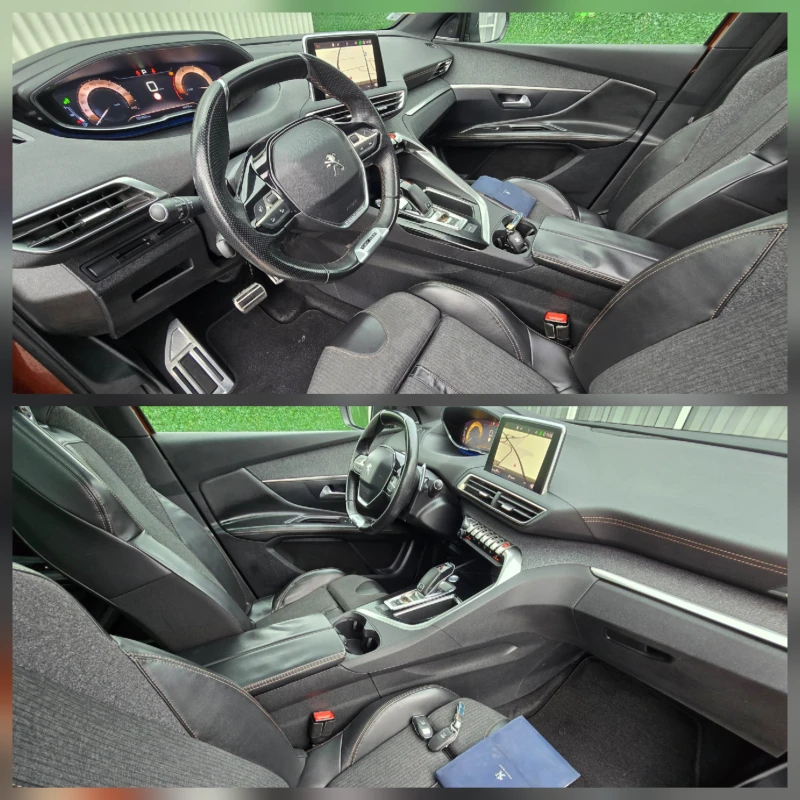 Peugeot 3008 1.6HDI * GT LINE * ПАНОРАМА * ПОДГРЕВ СЕДАЛКИ * FO, снимка 12 - Автомобили и джипове - 52880518