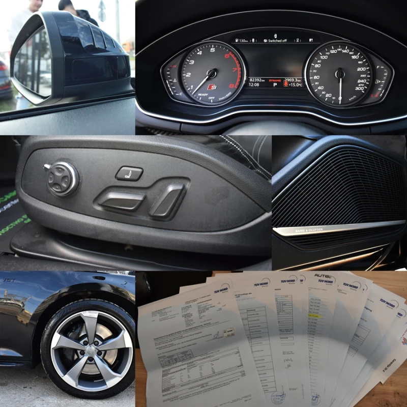 Audi S4 82000KM!!* B&O* V6* LINE-Assist* MASSAGE* ZF8, снимка 17 - Автомобили и джипове - 53009404