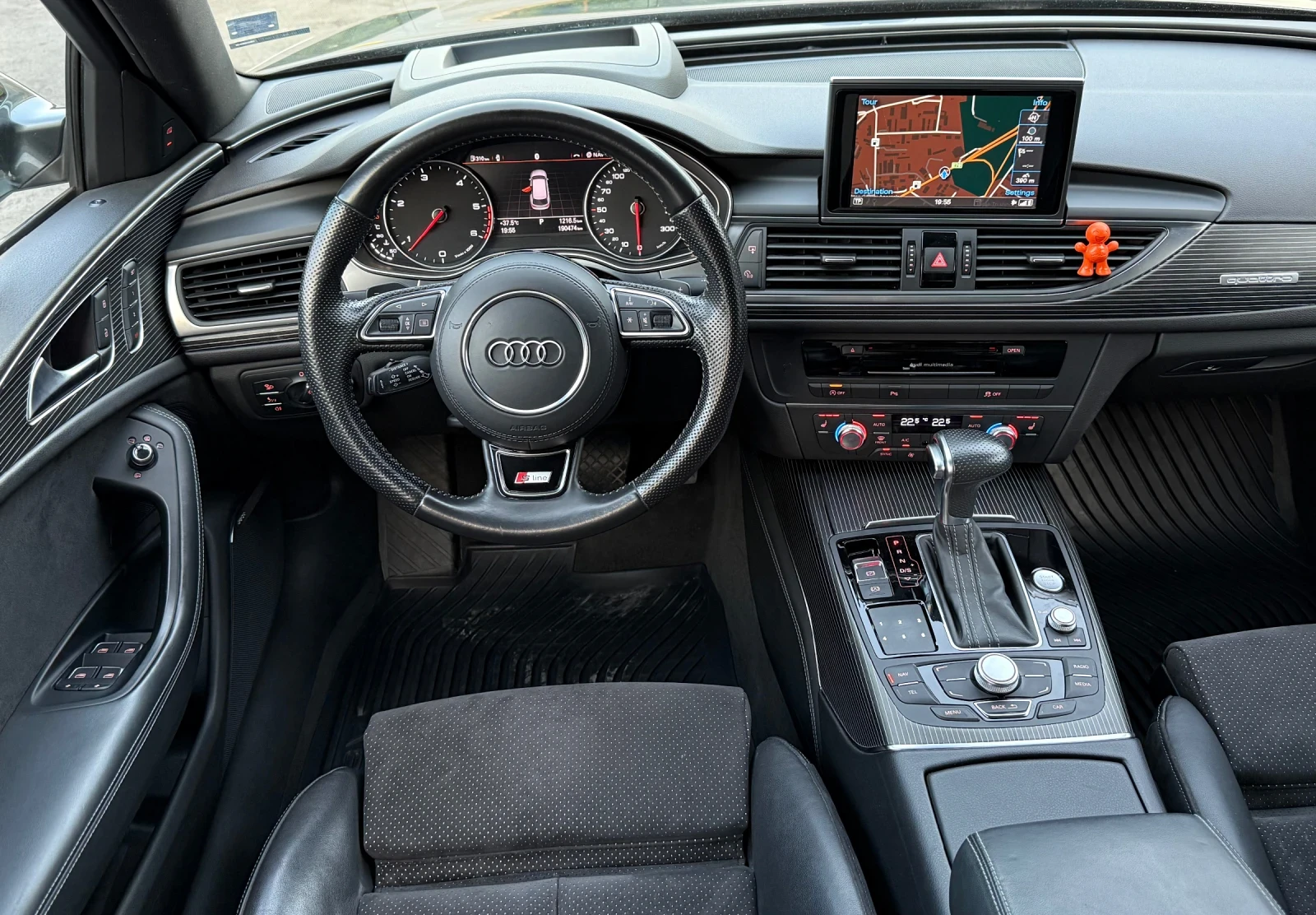 Audi A6 3xS-line/Night Vision/Bose/360/HeadUp/Keyless - изображение 9