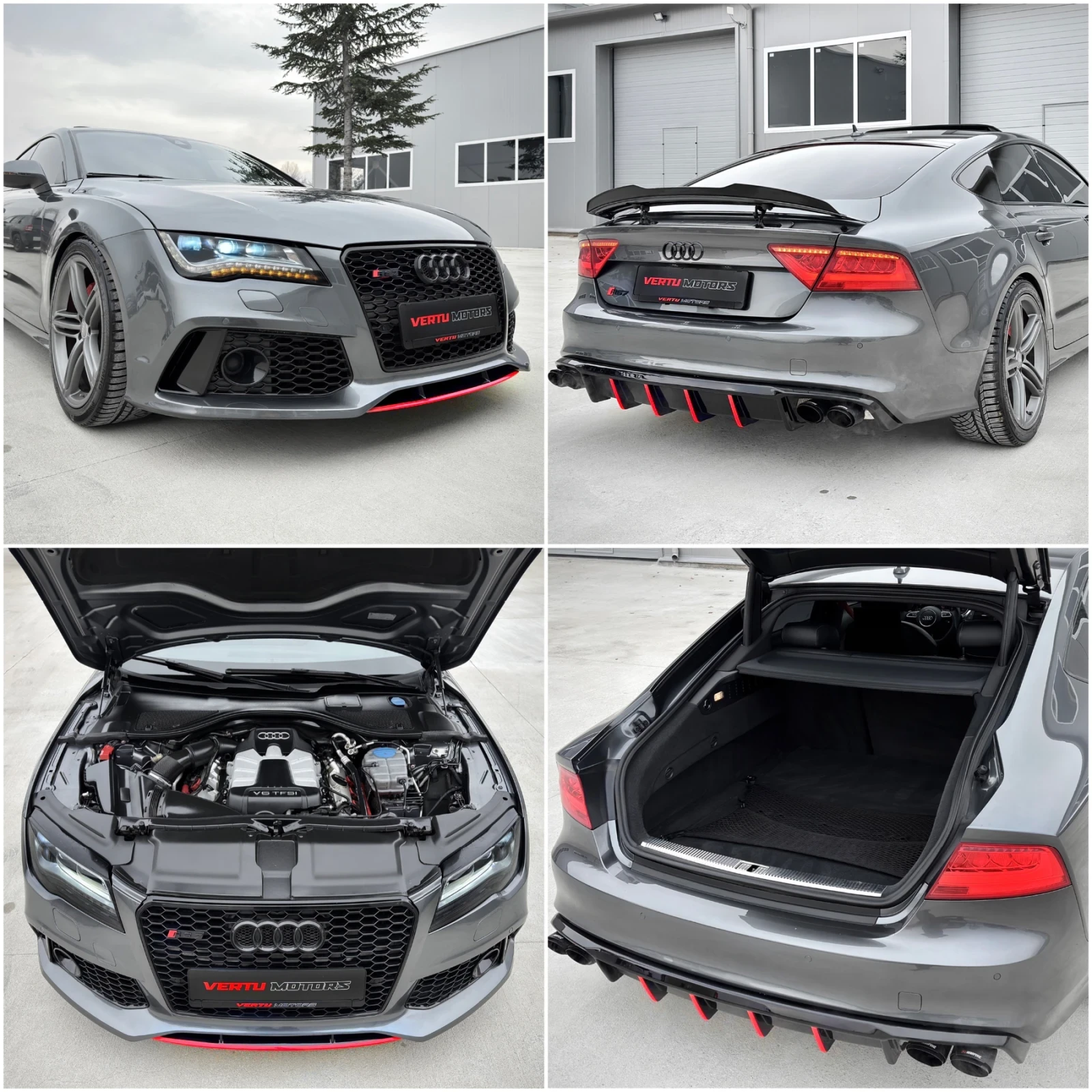 Audi A7 RS7 OPTIC / KEYLESS GO / 3xTV / CARBON / ACRAPOVIC - изображение 7