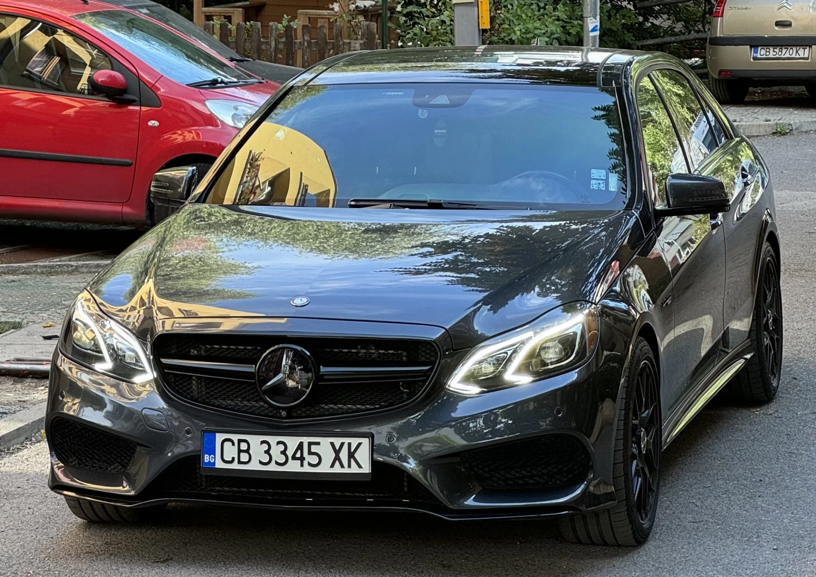 Mercedes-Benz E 400 biturbo 4matic AMG пакет, снимка 11 - Автомобили и джипове - 54606528