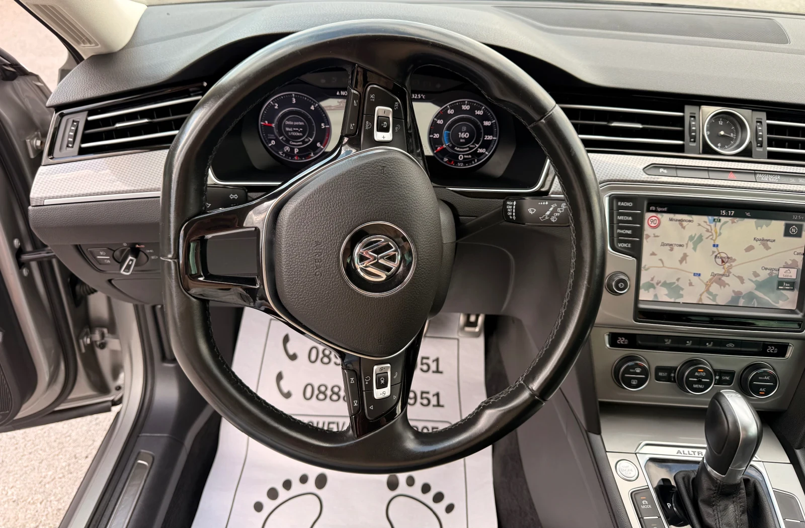 VW Alltrack 2.0-TDI-190к.с.-4х4-ДИГИТАЛЕН КМ-182.000км-УНИКАТ, снимка 5 - Автомобили и джипове - 55610133