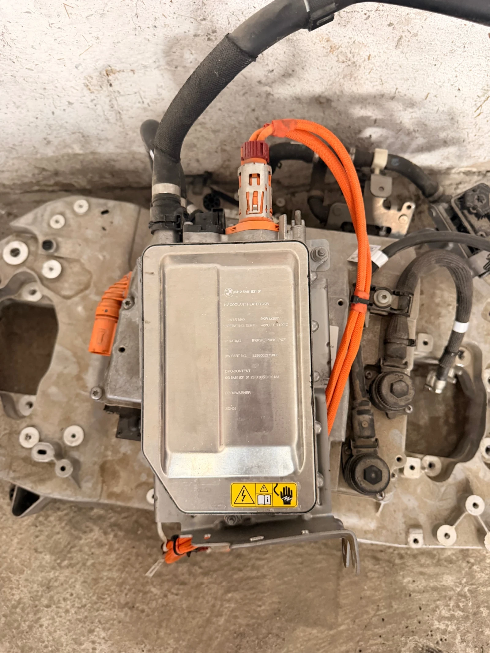 5A81B31 Ел.нагревател 9KW  BMW IX1 2023 5A81B31 01 E2980052710H0