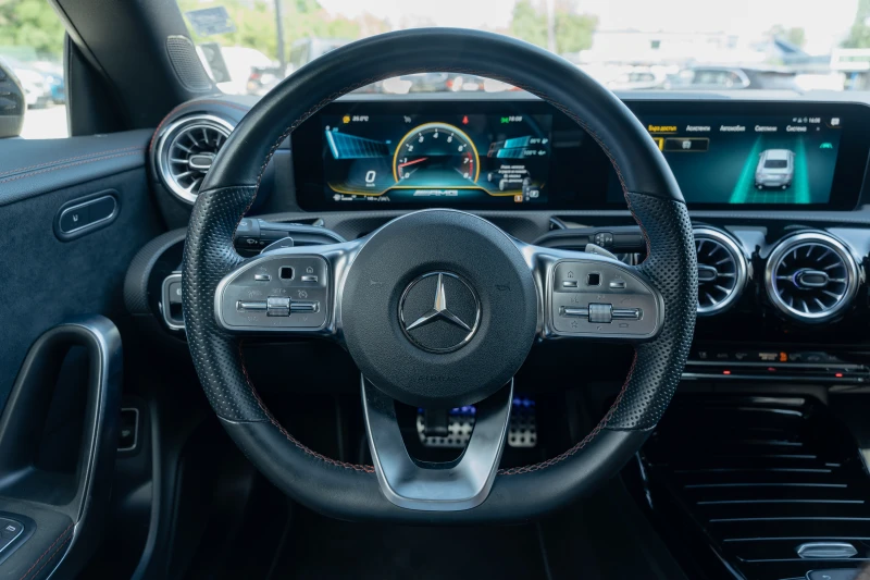 Mercedes-Benz CLA 350 AMG 35AMG/4X4/306HP/CAM/DIGI/AMBI/KLESS/LED/DISTRONIC, снимка 10 - Автомобили и джипове - 51430826