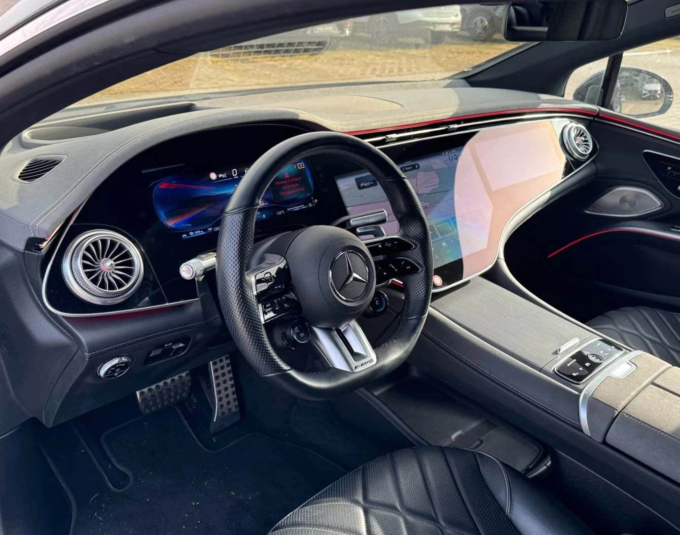 Mercedes-Benz EQS 53AMG 4M* Burmester* Widescreen* TV* 360, снимка 8 - Автомобили и джипове - 54081963