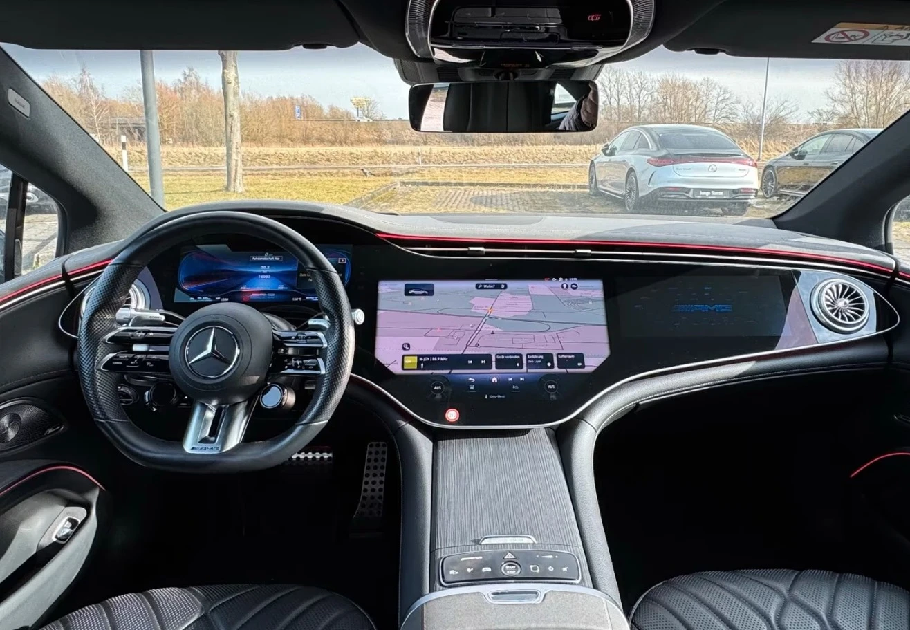 Mercedes-Benz EQS 53AMG 4M* Burmester* Widescreen* TV* 360, снимка 10 - Автомобили и джипове - 54081963