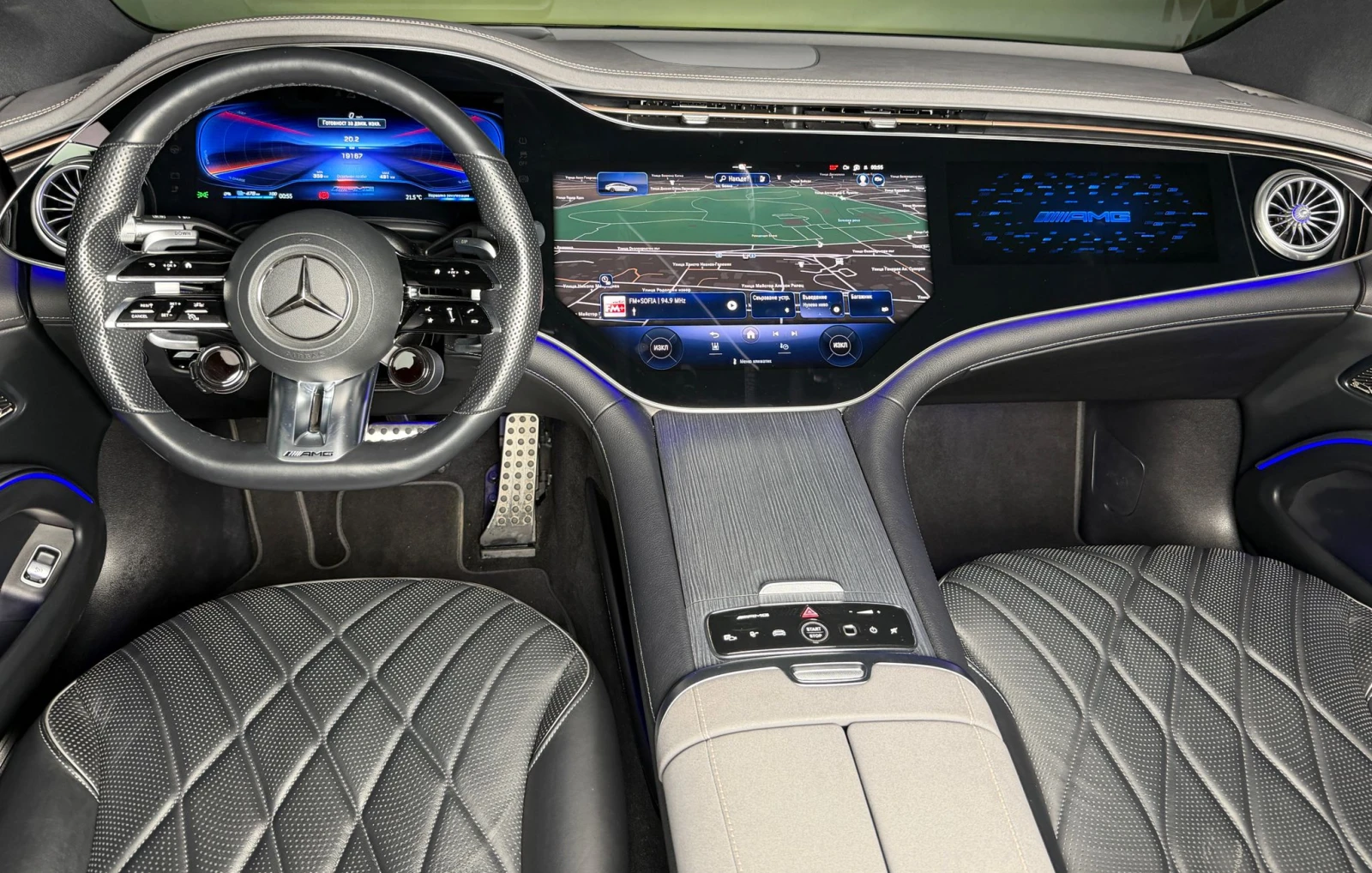 Mercedes-Benz EQS 53AMG 4M* Burmester* Hyperscreen* TV* 360 | Mobile.bg � ����������� 9