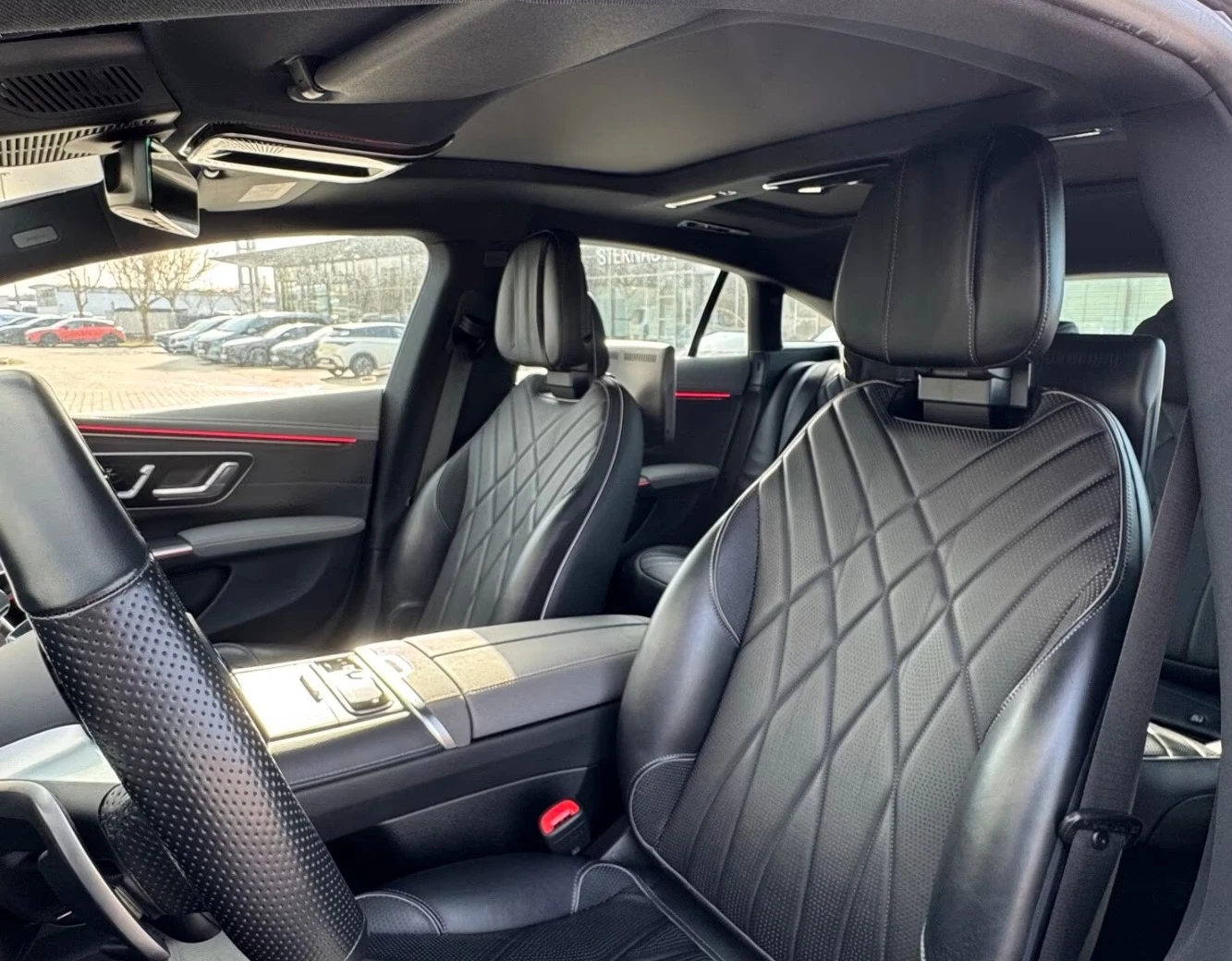 Mercedes-Benz EQS 53AMG 4M* Burmester* Widescreen* TV* 360, снимка 9 - Автомобили и джипове - 54081963