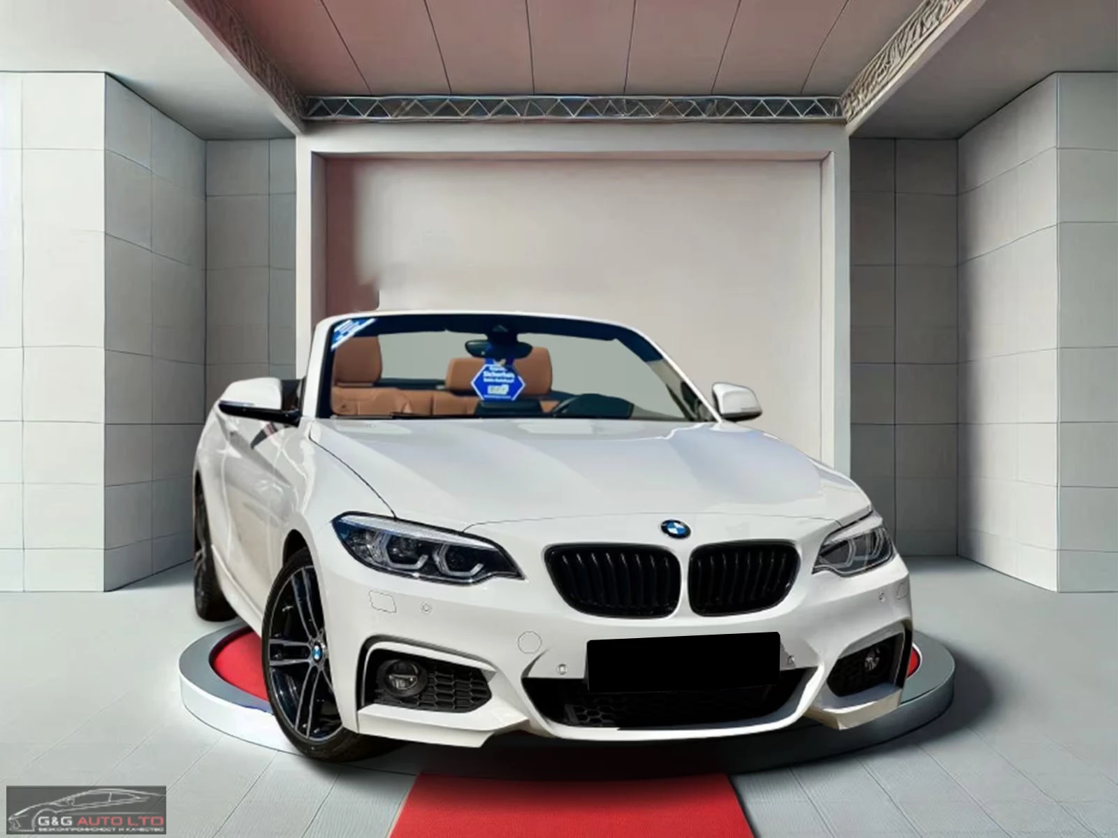 BMW 220 iCABRIO/184HP/M-SPORT/SHADOW/NAVI/LED/KLESS/358q, снимка 3 - Автомобили и джипове - 54737114
