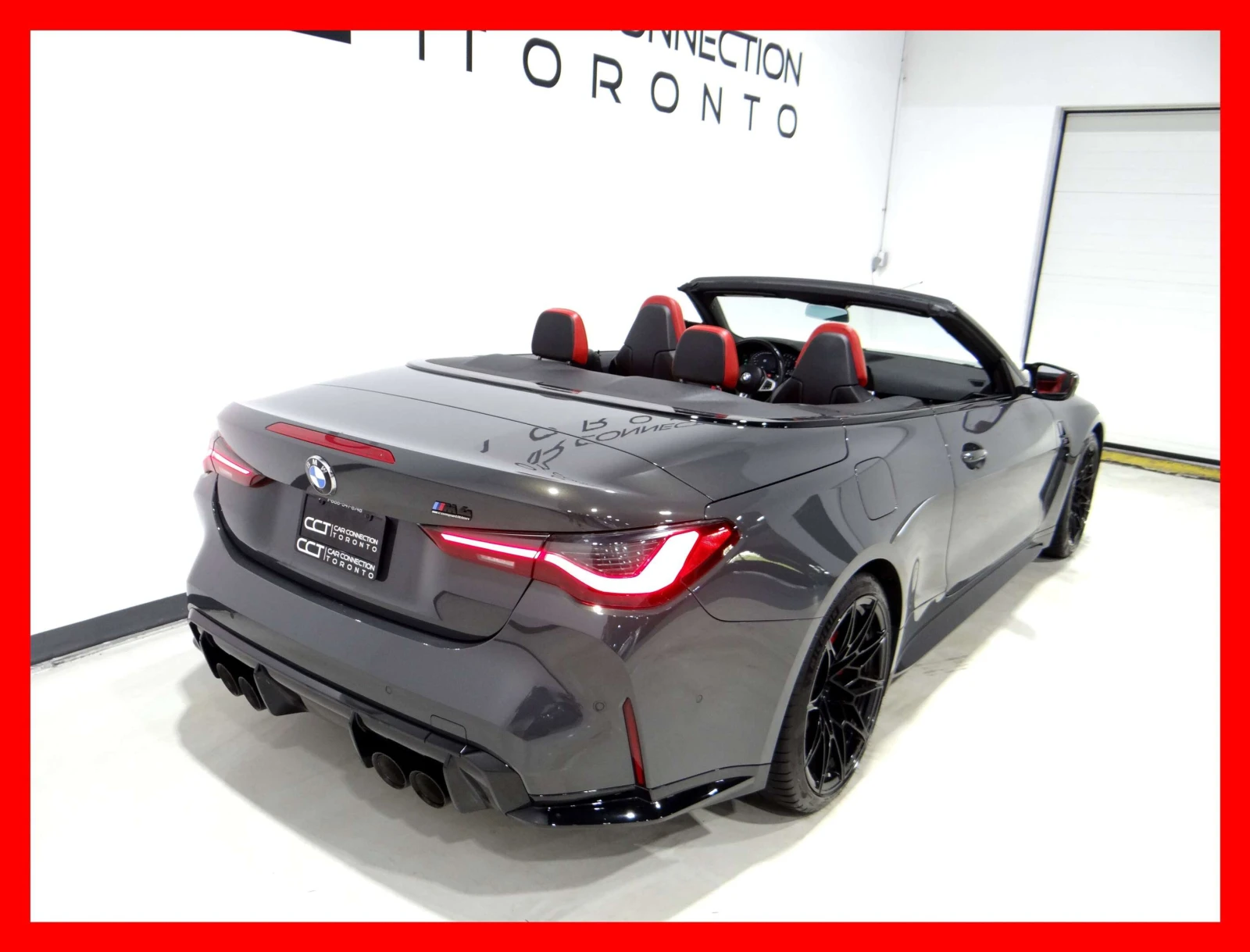 BMW M4 COMPETITION CABRIOLET * X-DRIVE/NAVI/360 CAM/RED L, снимка 4 - Автомобили и джипове - 54874925