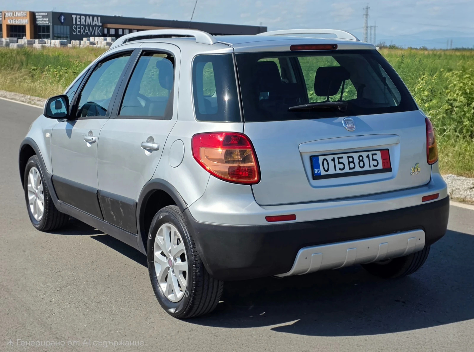 Fiat Sedici 1.6i 120ks 4x4 Face, снимка 4 - Автомобили и джипове - 55249185