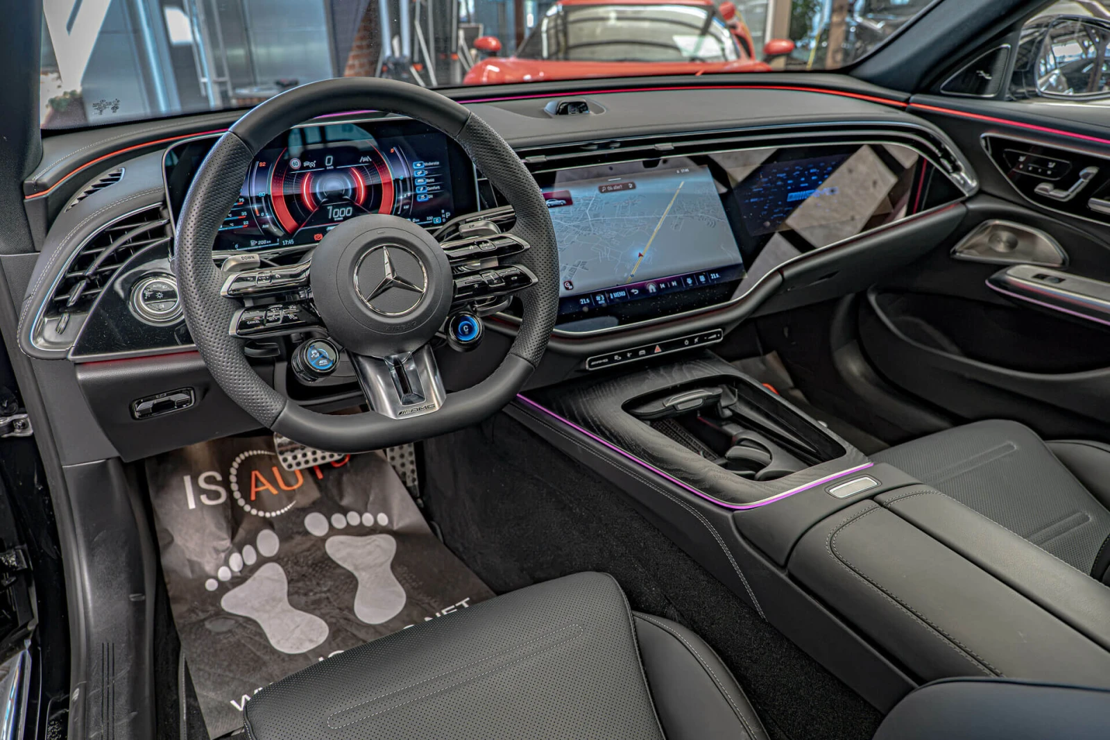 Mercedes-Benz E 53 AMG 4Matic+ /HyperScreen/AMG Ride Control/Камера 360/О, снимка 10 - Автомобили и джипове - 55381957