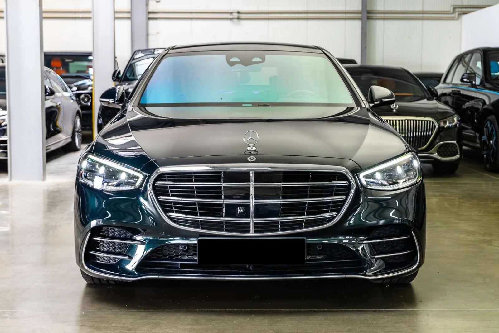 Mercedes-Benz S 450 d/4MATIC/AMG/BURMASTER/AIR/360/HUD/MASS/PANO/ | Mobile.bg � ����������� 2
