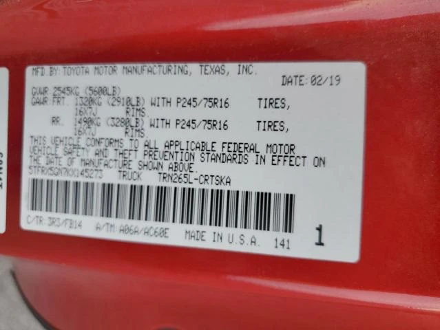 Toyota Tacoma 2.7L 4 Rear-wheel drive, снимка 5 - Автомобили и джипове - 52934975