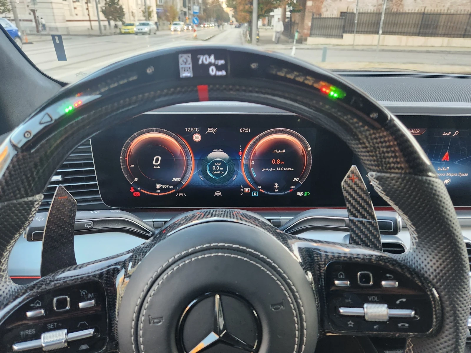 Mercedes-Benz GLS 400 AMG, MASSAGE, HEADUP, �����, 4MATIC | Mobile.bg � ����������� 12
