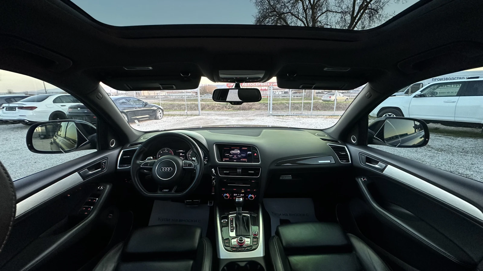 Audi SQ5 BANG & OLUFSEN| FULL| СЕРВИЗНА ИСТОРИЯ| ОБСЛУЖЕНА|, снимка 9 - Автомобили и джипове - 53801937