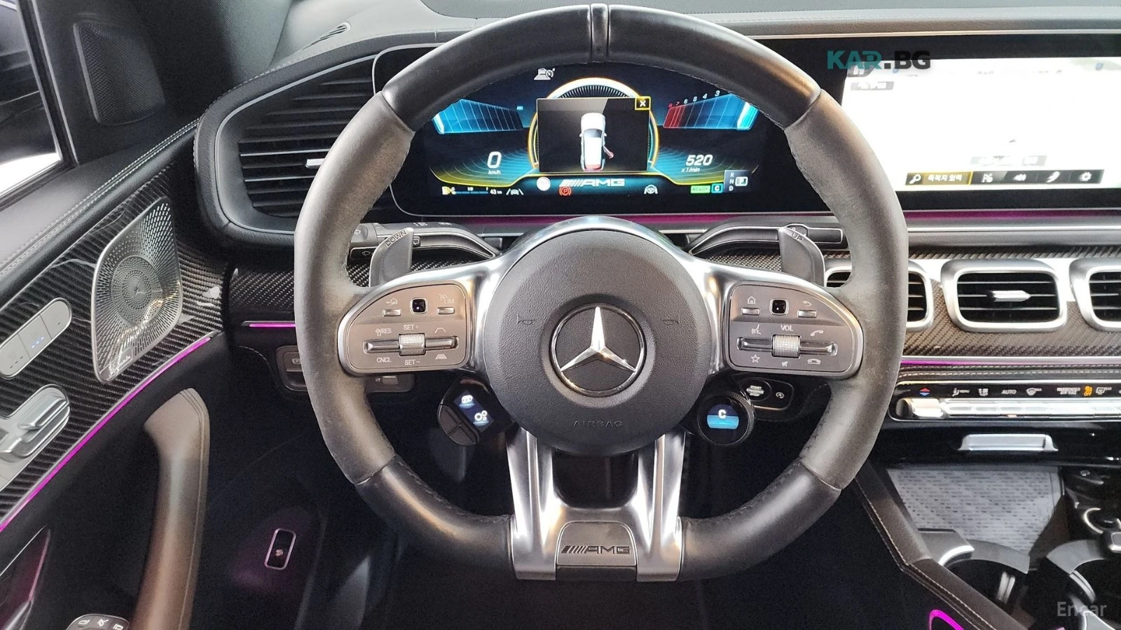 Mercedes-Benz GLE 53 4MATIC 4MATIC* КОЖА* ПОДГРЕВ* ОБДУХВ* BURMASTER* PANO* 36, снимка 13 - Автомобили и джипове - 55327875