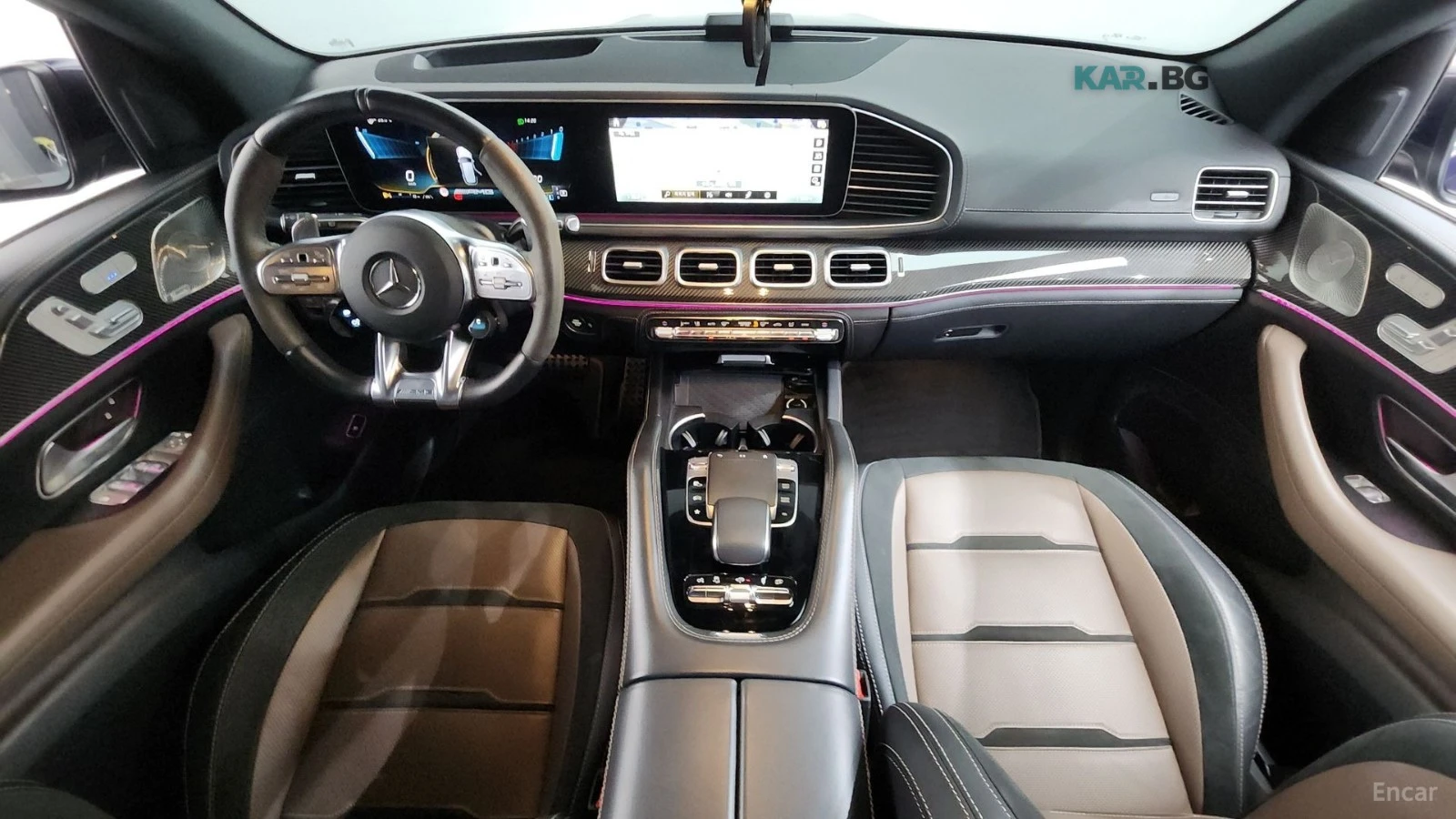 Mercedes-Benz GLE 53 4MATIC 4MATIC* КОЖА* ПОДГРЕВ* ОБДУХВ* BURMASTER* PANO* 36, снимка 7 - Автомобили и джипове - 55327875