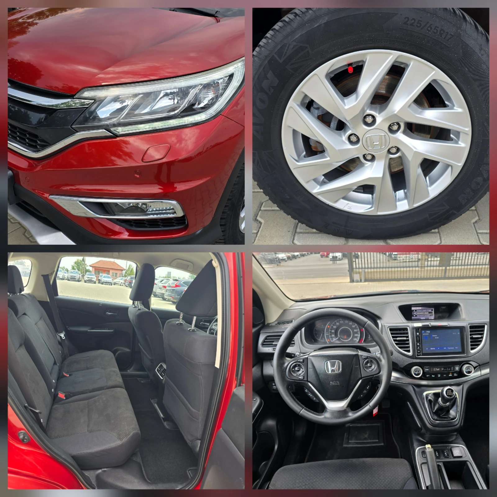 Honda Cr-v 1.6D, 4x4, 160к.с., Камера, Подгрев, 2016г., снимка 13 - Автомобили и джипове - 55735322