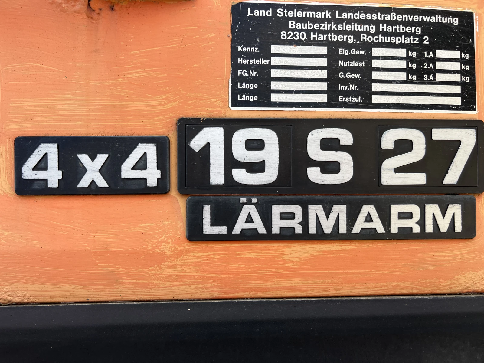Steyr 25s27 4х4, Тристранен Самосвал, , ,  - изображение 9