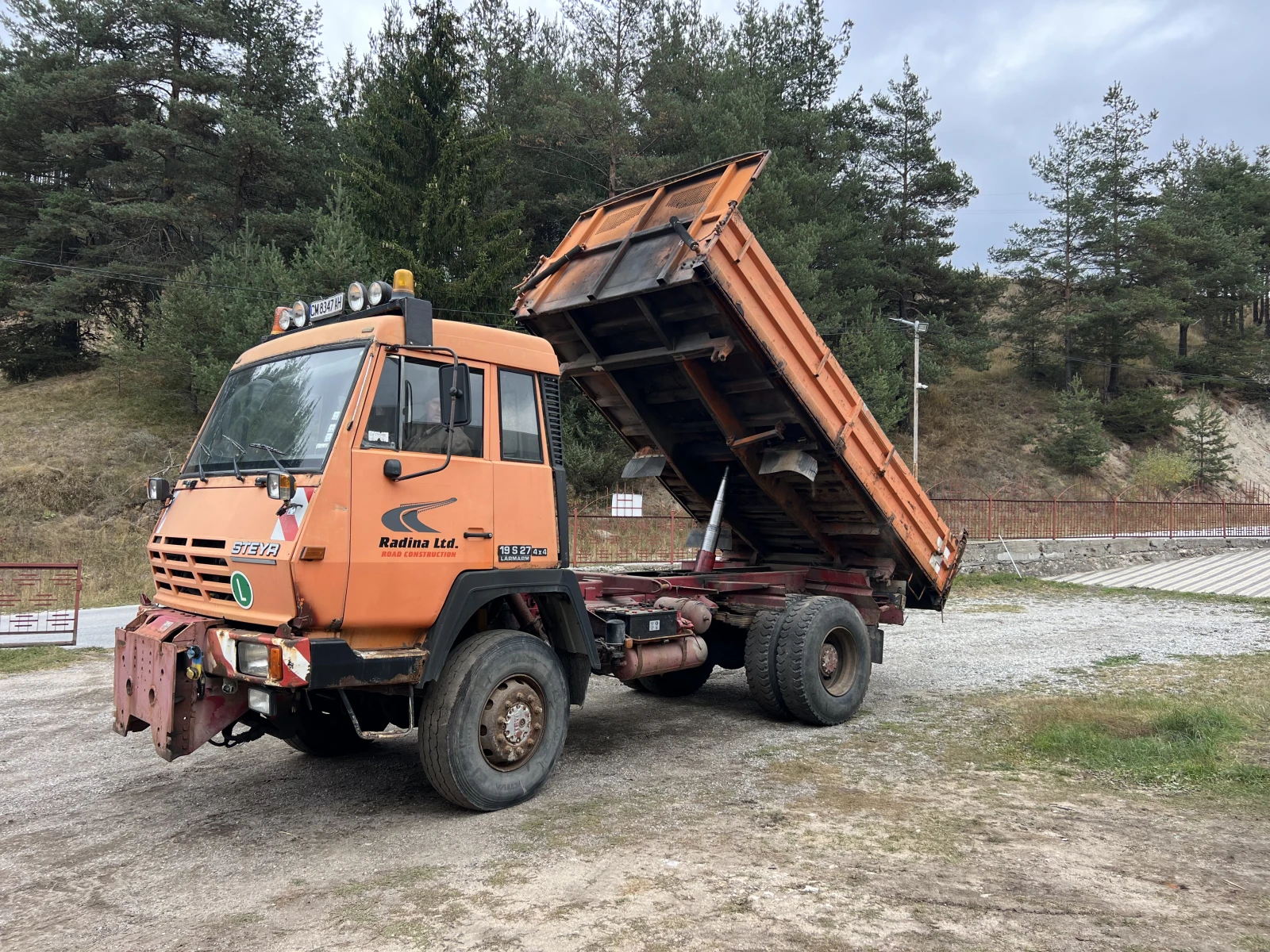 Steyr 25s27 4х4, Тристранен Самосвал, , ,  - изображение 3
