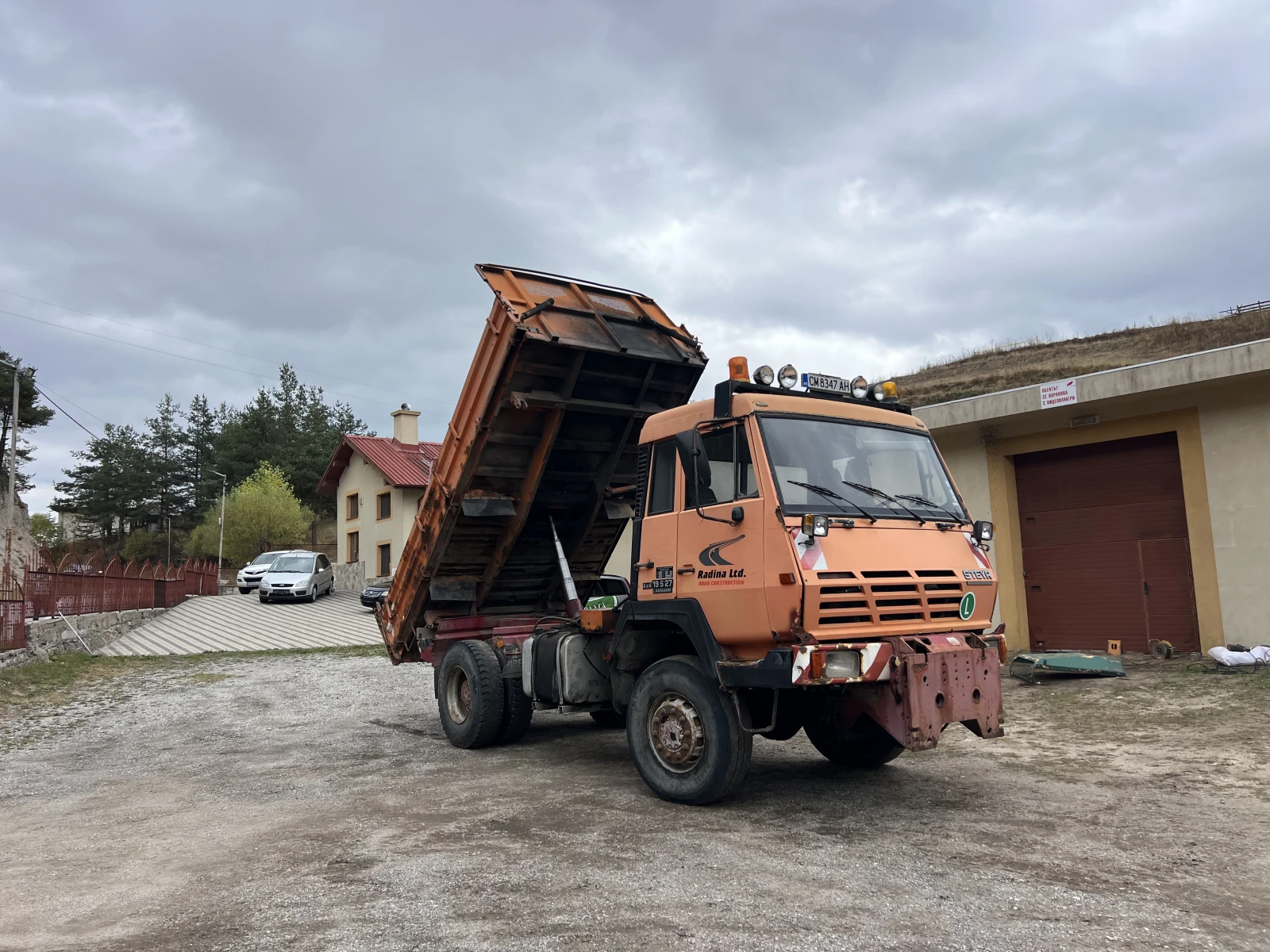 Steyr 25s27 4х4, Тристранен Самосвал, , ,  - изображение 4