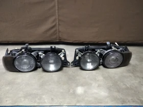 Фарове бмв бош хела Черна Опушена BMW E32 E34 BOSCH HELLA Black Smoked , снимка 1