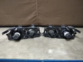 Фарове бмв бош хела Черна Опушена BMW E32 E34 BOSCH HELLA Black Smoked , снимка 2 - Части - 53259050