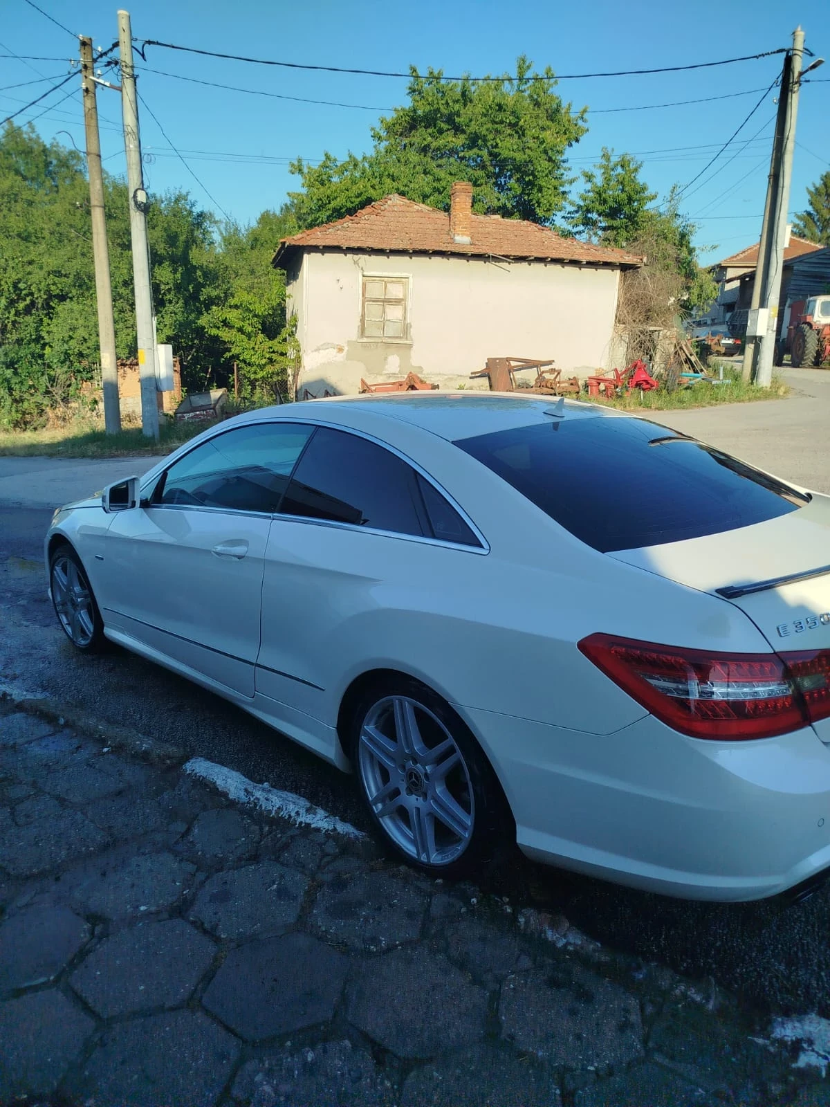Mercedes-Benz E 350 Десен волан! - изображение 3