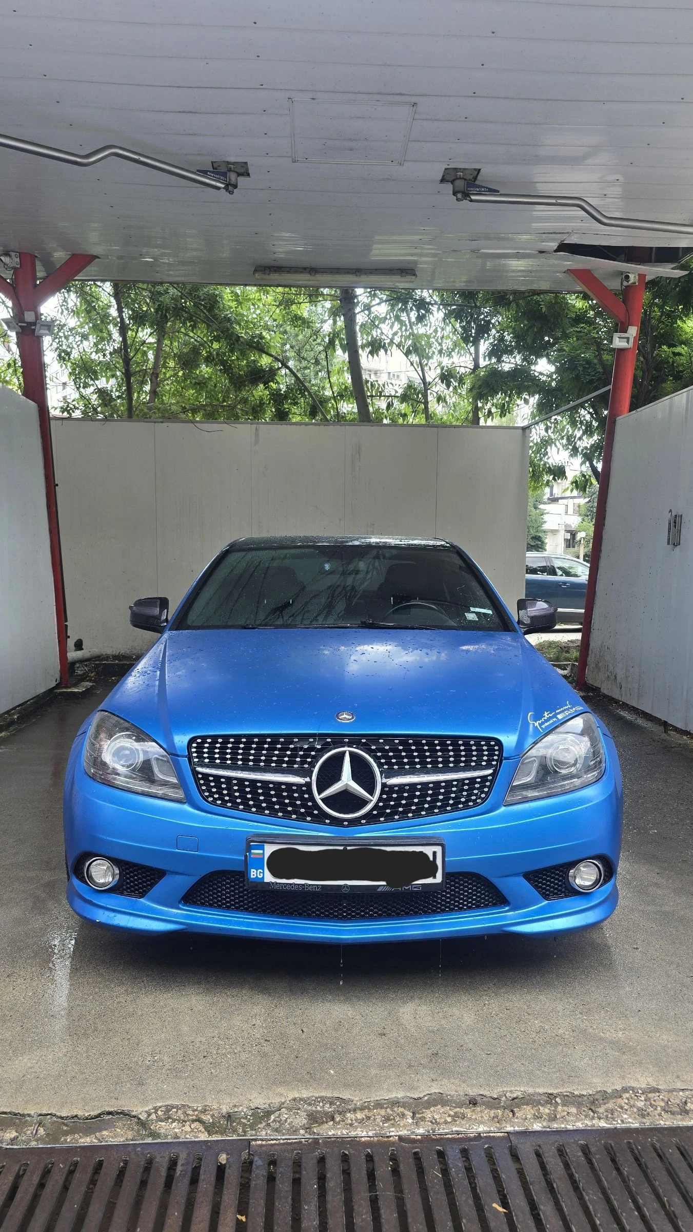 Mercedes-Benz C 180 C63 AMG PACK, снимка 10 - Автомобили и джипове - 53869704