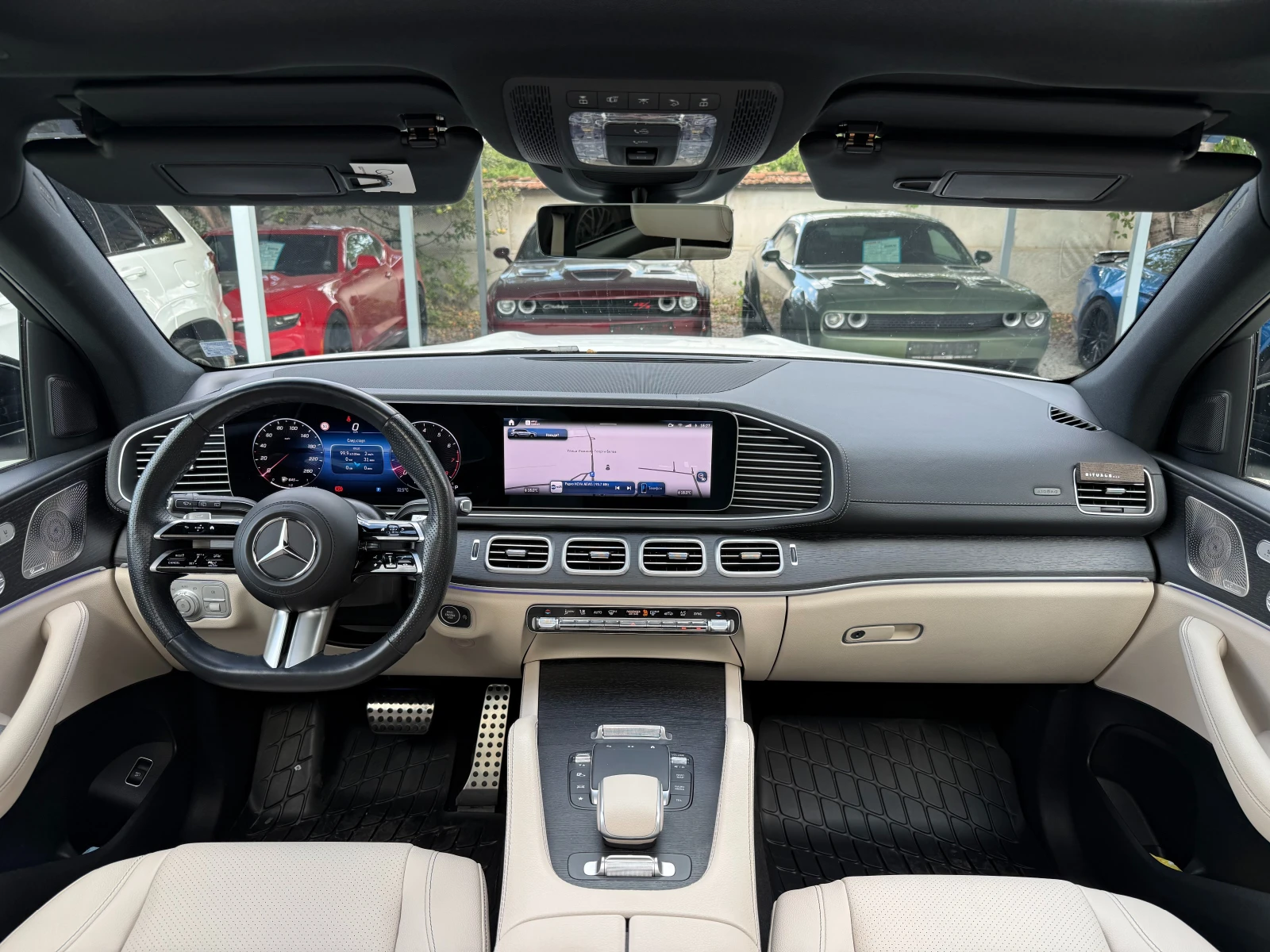 Mercedes-Benz GLS 450 AMG-LINE, AIRMATIC, 5+ 1 SEATS, снимка 13 - Автомобили и джипове - 55670715