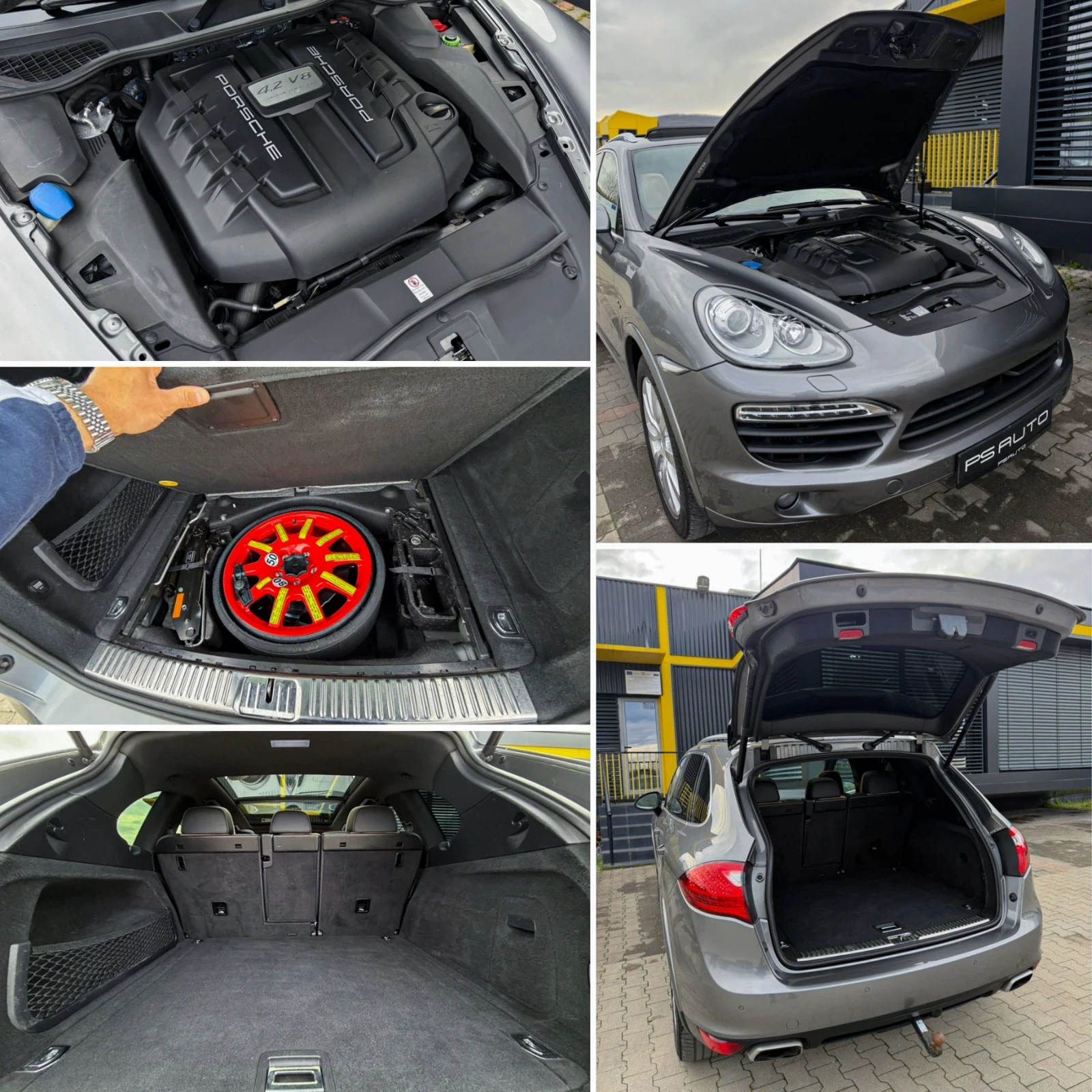 Porsche Cayenne 4.2TDi 385к.с ОБСЛУЖЕНИ ВЕРИГИ, снимка 10 - Автомобили и джипове - 55239560