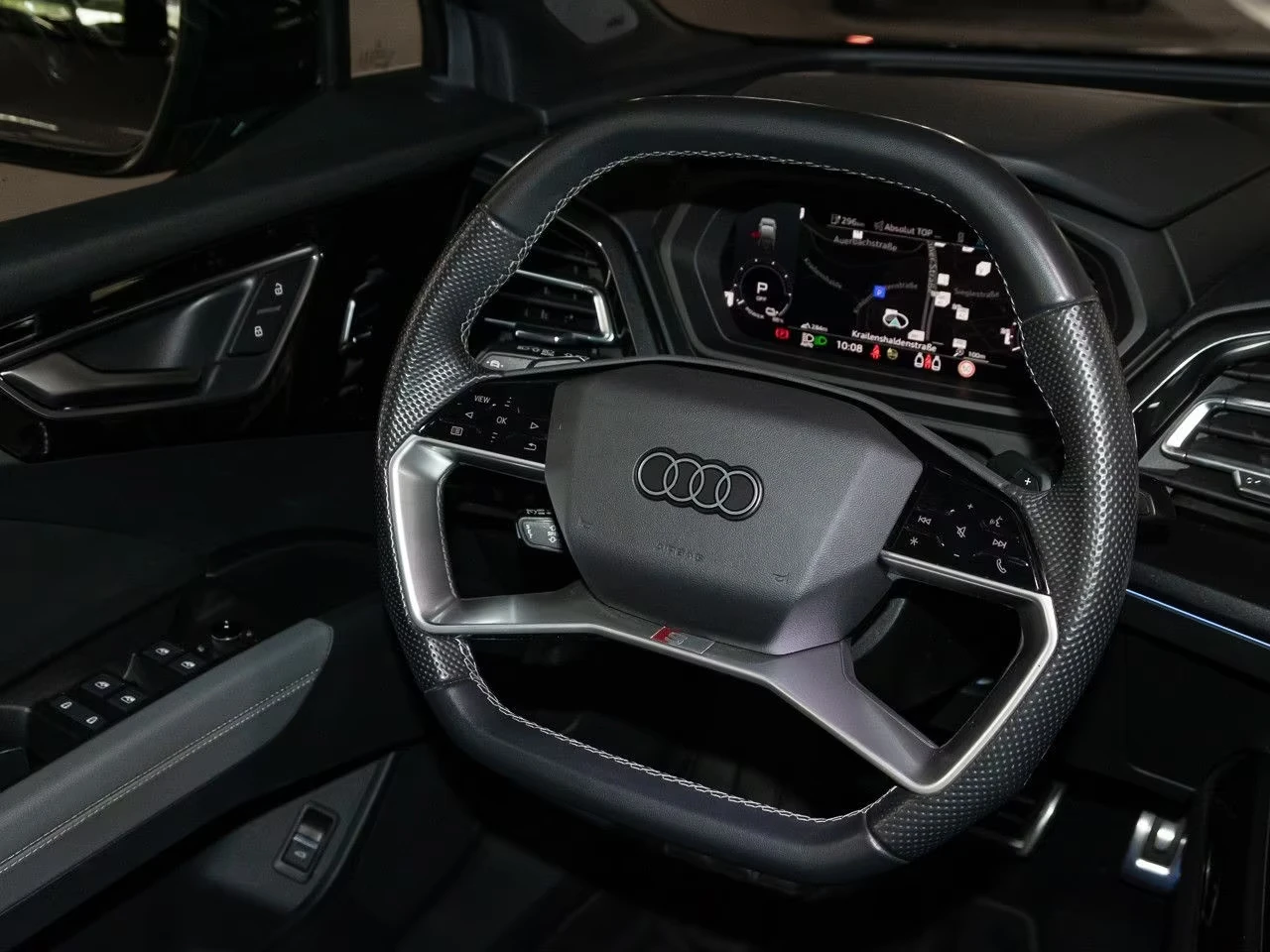 Audi Q4 E-TRON 50/S LINE/299HP/MATRIX/4x4/�����./CAM/315h | Mobile.bg � ����������� 10