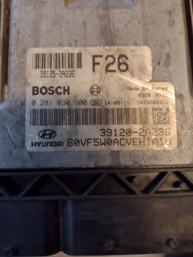 39120-2A236  компютър двигател HYUNDAI I40  1.7 CRDI  Bosch 0 281 030 600  0281030600, снимка 2 - Части - 48471880