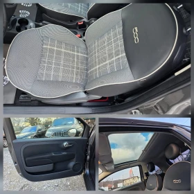 Fiat 500 0.9i 105K.C. / ДИГИТАЛ/НАВИГАЦИЯ/ПАНОРАМА, снимка 11