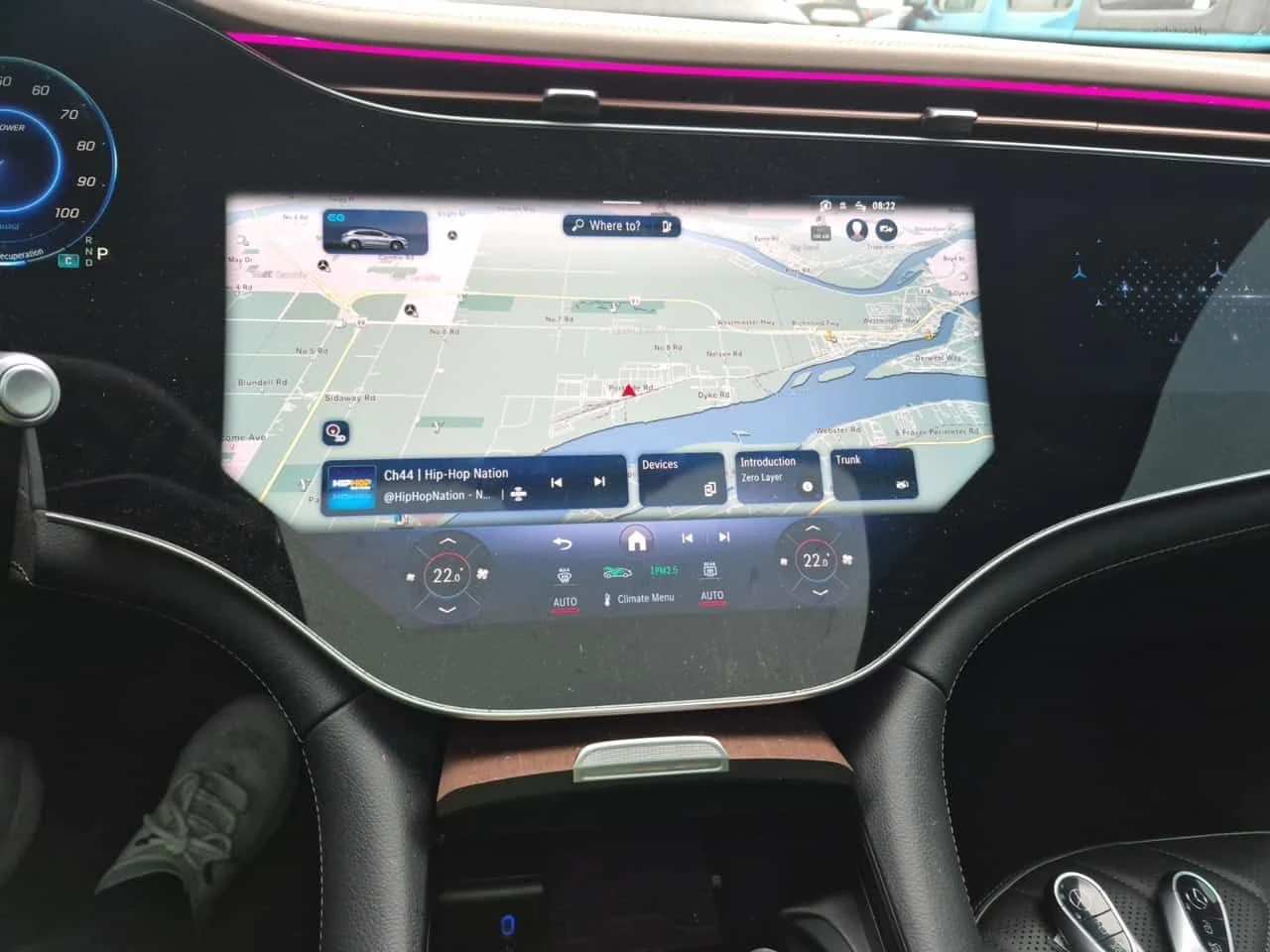 Mercedes-Benz EQS 580| BURMESTER| ОБДУХВАНЕ| HEAD-UP c AR| PANO| , снимка 11 - Автомобили и джипове - 54226844