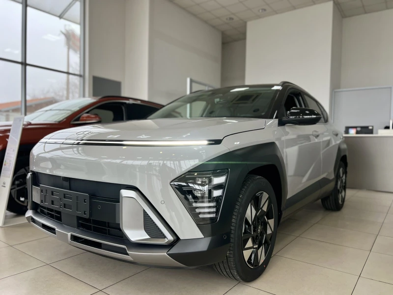 Hyundai Kona Exclusive LED Power seat 2 Tone 1.6 GDI HEV 6DCT/2, снимка 1 - Автомобили и джипове - 48864695