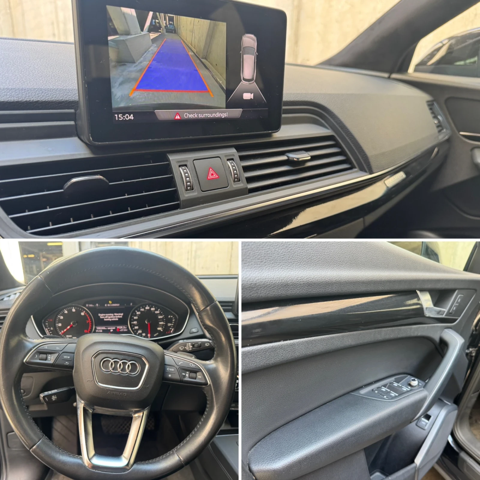 Audi Q5  2.0 TFSI Quattro S tronic | 2019 | Черен м - изображение 10