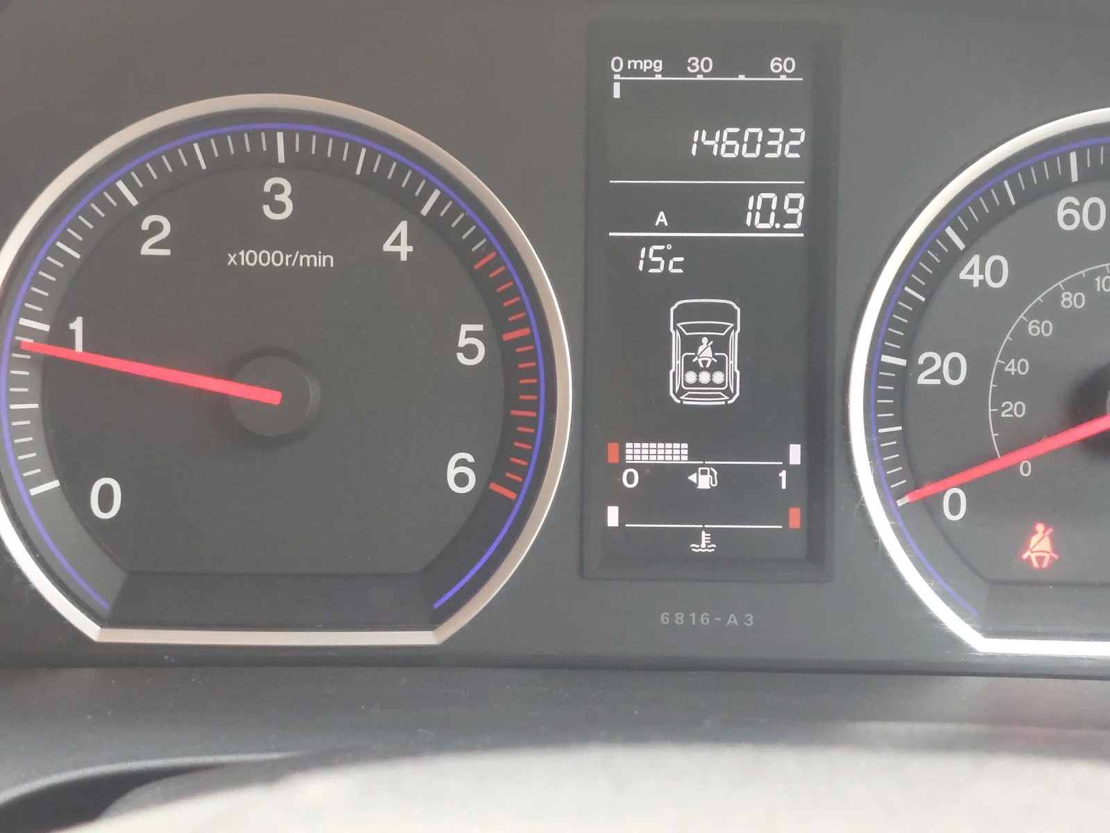 Honda Cr-v 2, 2 disel, снимка 5 - Автомобили и джипове - 54213045