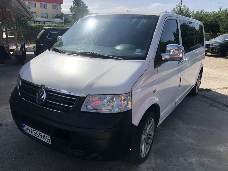 VW Transporter 2.5TDI 131 к.с 8+ 1 Места, снимка 7 - Бусове и автобуси - 51368568