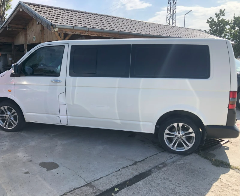 VW Transporter 2.5TDI 131 к.с 8+ 1 Места, снимка 6 - Бусове и автобуси - 51368568