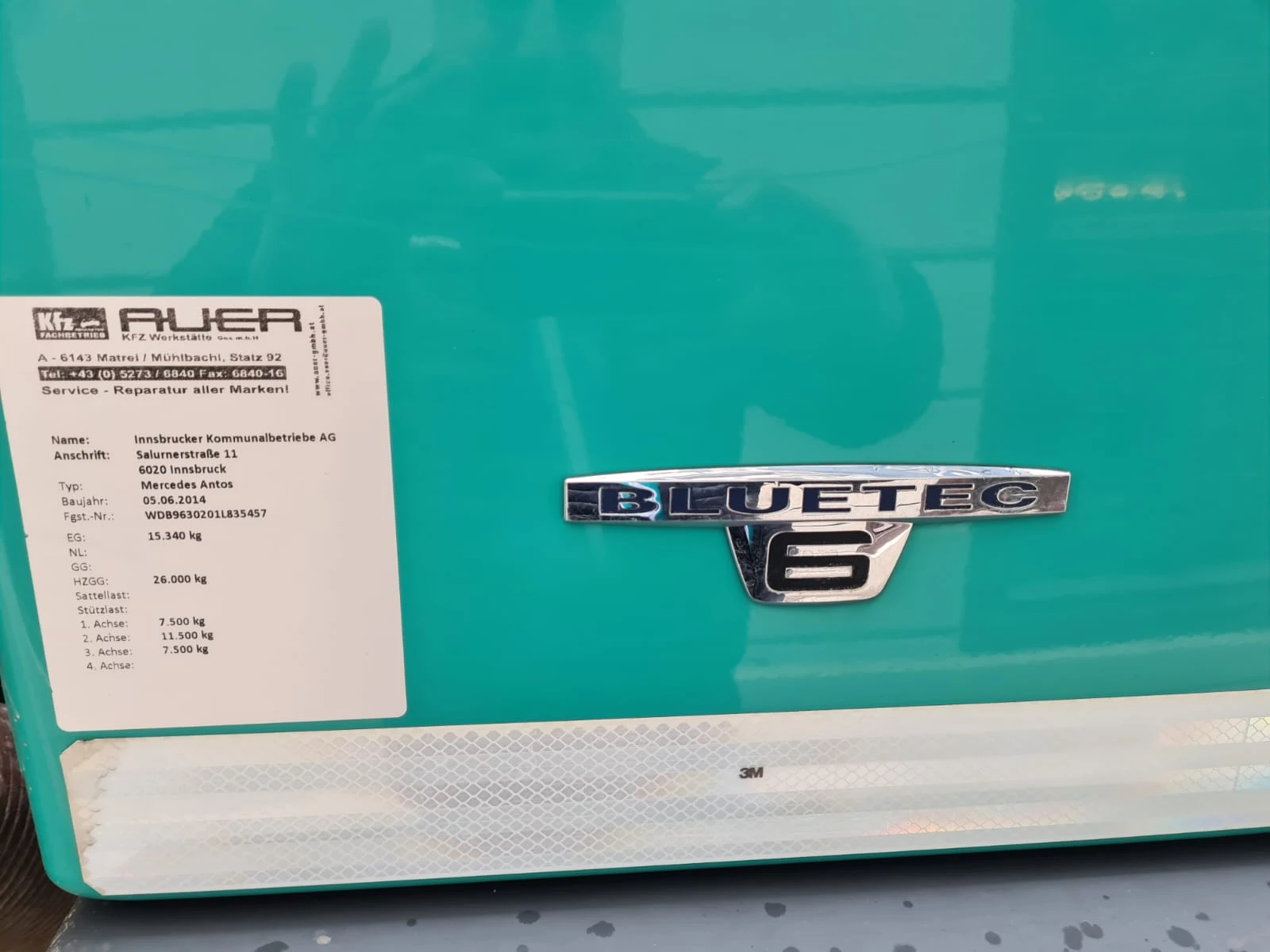 Mercedes-Benz Antos 25 36; euro 6; 6x2; Очакван внос - изображение 7