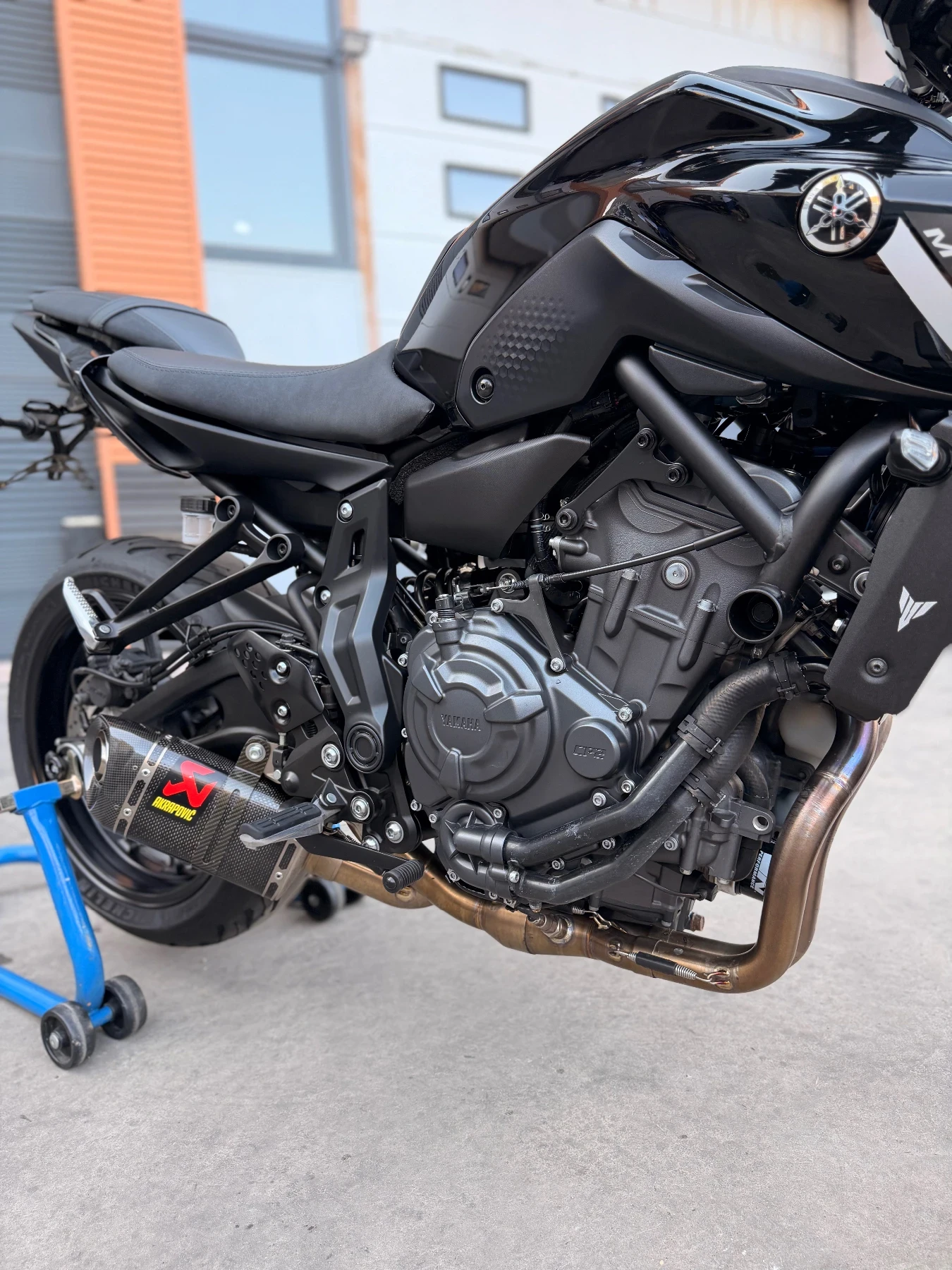 Yamaha Mt-07 MT07 Akrapovic A2, снимка 3 - Мотоциклети и мототехника - 55905439